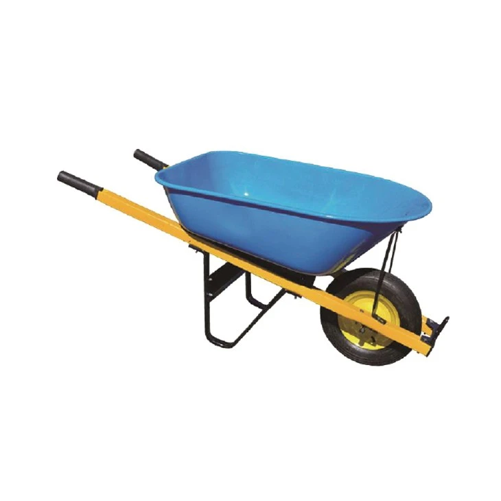 Painted Steel Wheelbarrow